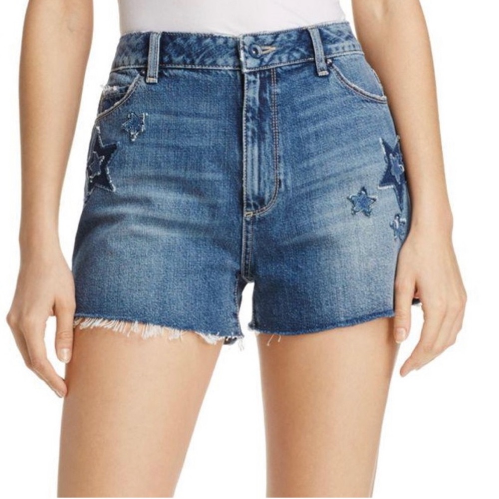 Paige denim star shorts size 28